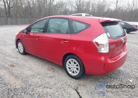 2012 Toyota Prius V Two z USA, uszkodzony, nr VIN JTDZN3EU6C3067226